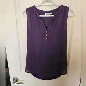 Semi-sheer Sleeveless Top